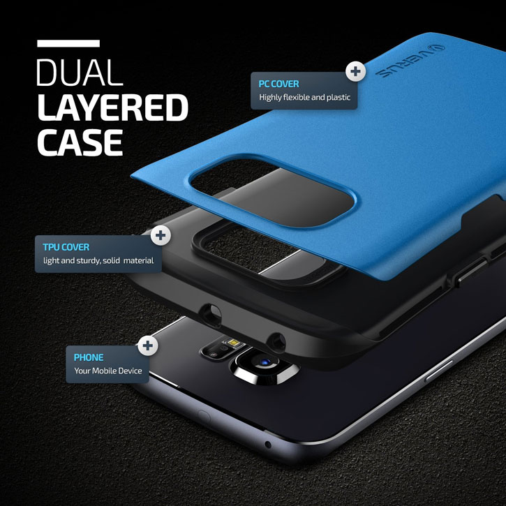 Verus Thor Samsung Galaxy S6 Edge Case - Electric Blue