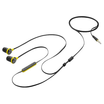 Official HTC Active Headset IP57 Sport Earphones - Black / Yellow