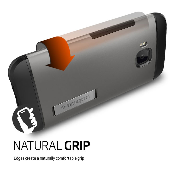 Spigen Slim Armor HTC One M9 Case - Metal Slate