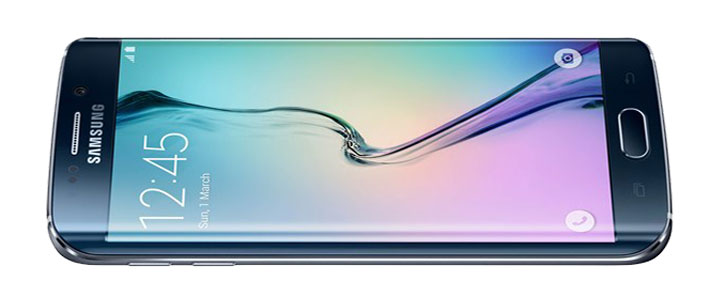 SIM Free Samsung Galaxy S6 Edge - Black 64GB