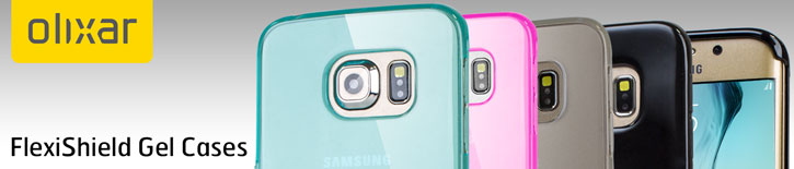 FlexiShield Samsung Galaxy S6 Edge Gel Case - Frost White