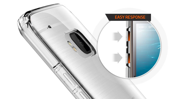 Spigen Ultra Hybrid HTC One M9 Case - Champagne Crystal