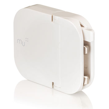 MU Tablet Foldable USB Mains Charger 2.4A  - White