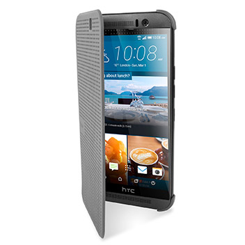Official HTC One M9 Dot View 2 Case - Grey