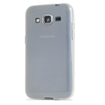 Encase FlexiShield Samsung Galaxy Core Prime Case - Frost White