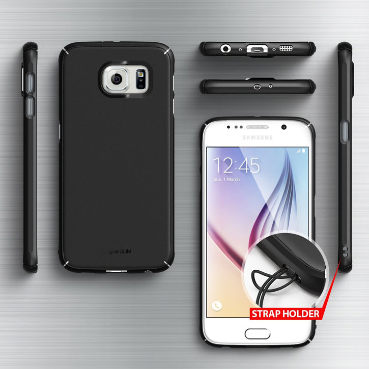 Rearth Ringke Slim Samsung Galaxy S6 Case - Black