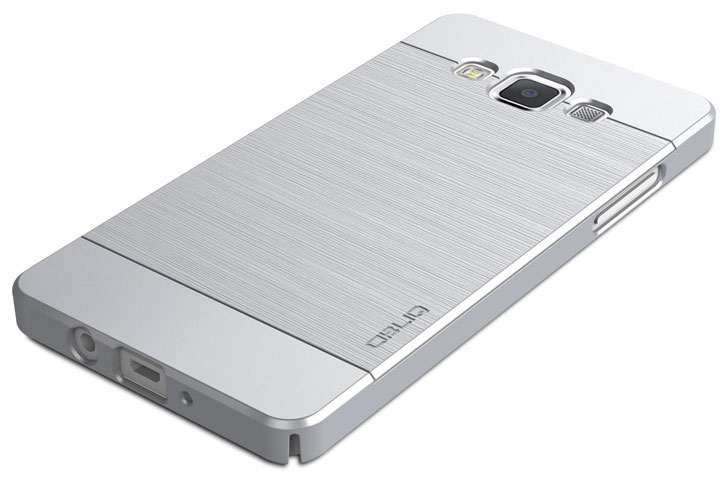 Obliq Slim Meta Samsung Galaxy A5 Case - Satin Silver