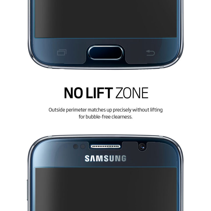 Spigen Crystal Samsung Galaxy S6 Screen Protector - Three Pack