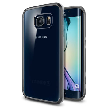 Funda Samsung Galaxy S6 Edge Spigen Ultra Hybrid - Metalizada