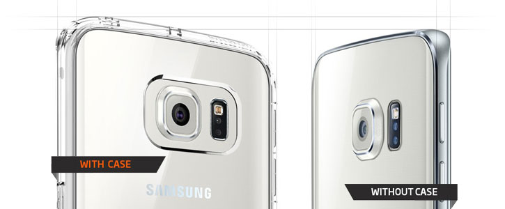 Spigen Ultra Hybrid Samsung Galaxy S6 Edge Case - Gunmetal