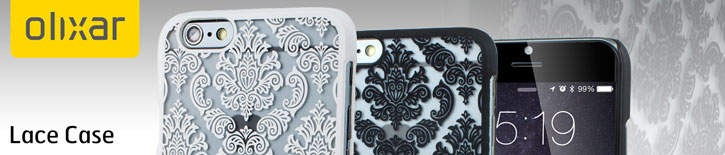 Olixar Lace iPhone 6 Case - White