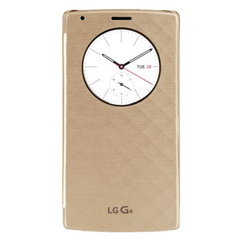 LG G4 QuickCircle Replacement Back Cover Case - Gold