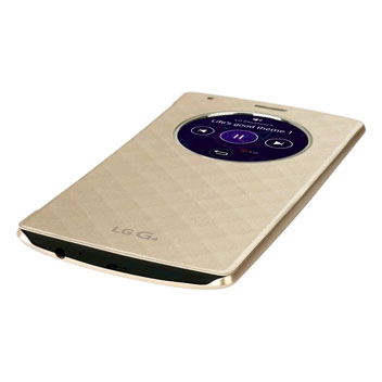 LG G4 QuickCircle Snap On Case - Gold