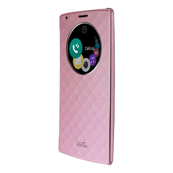 LG G4 QuickCircle Snap On Case - Pink