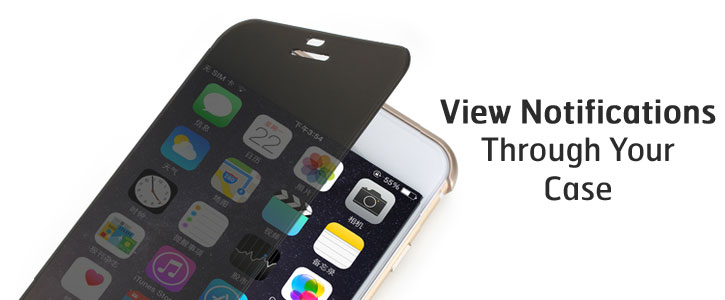 ROCK Dr.V iPhone 6 Plus View Case - Black