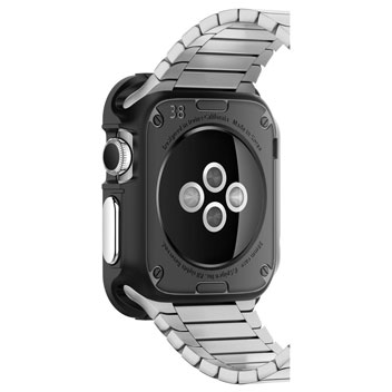 Coque Apple Watch 3 / 2 / 1 Spigen Rugged Armor (42mm) - Noire