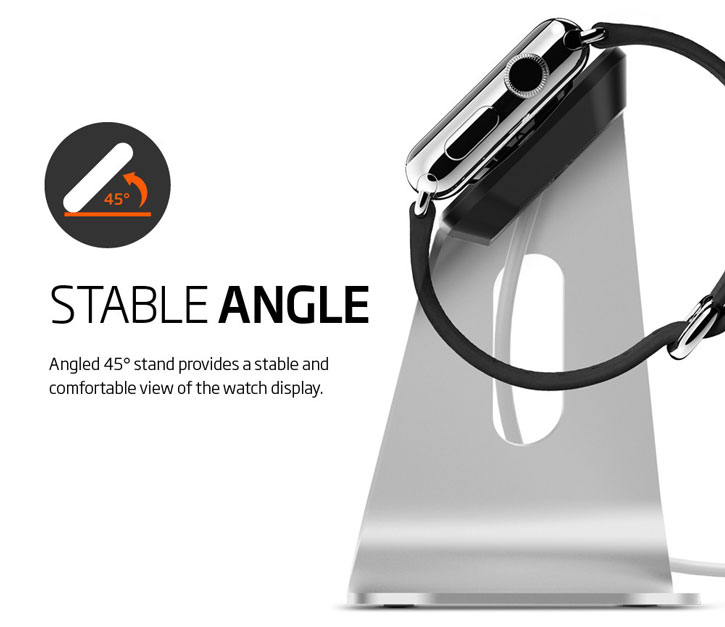 Spigen S330 Apple Watch Stand - Aluminium