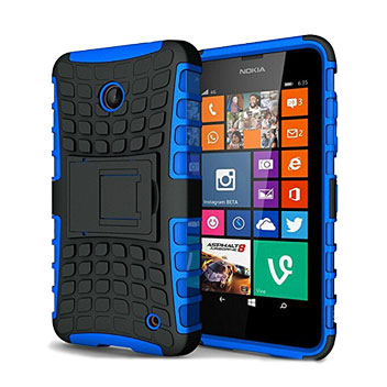 Funda Microsoft Lumia 535 Olixar ArmourDillo Protective - Azul