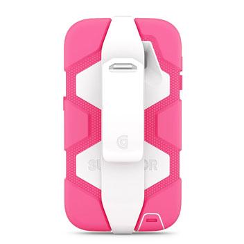 Griffin Survivor Samsung Galaxy S6 All-Terrain Case - Pink / White