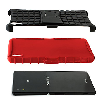 ArmourDillo Sony Xperia Z3+ Protective Case - Red
