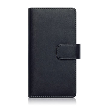 Olixar Leather-Style Nokia Lumia 830 Wallet Case - Black