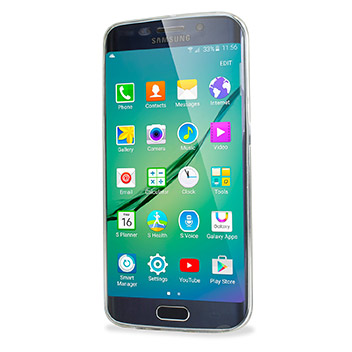 FlexiShield Ultra-Thin Samsung Galaxy S6 Edge Gel Case - 100% Clear