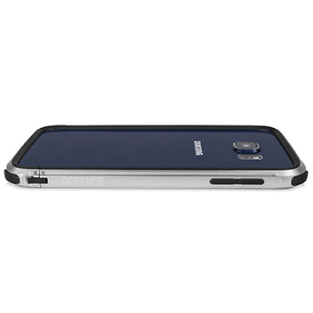 X Doria Defense Gear Samsung Galaxy S6 Metal Bumper Case - Silver