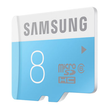 Samsung 8GB MicroSD HC Card with SD Adapter - Class 6
