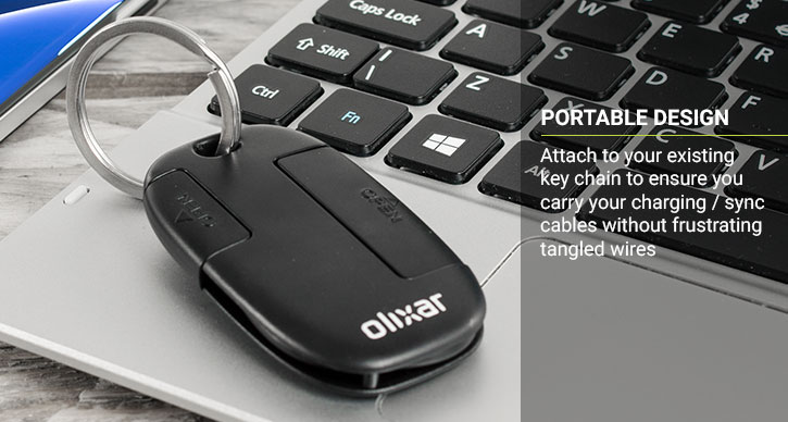 Olixar 2-in-1 Micro USB and Lightning Cable Key