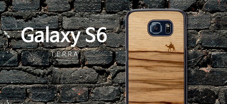 Man&Wood Samsung Galaxy S6 Wooden Case - Terra