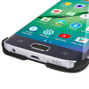 Olixar Aluminium Samsung Galaxy S6 Edge Shell Case - Black
