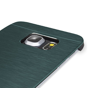 Olixar Aluminium Samsung Galaxy S6 Edge Shell Case - Slate Blue