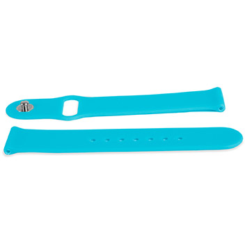 Soft Silicone Rubber Apple Watch Sport Strap - 38mm - Blue