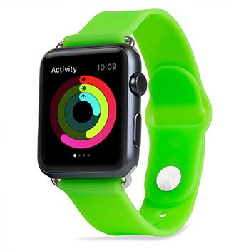 Bracelet Apple Watch 3 / 2 / 1 Sport Silicone - 38mm - Vert