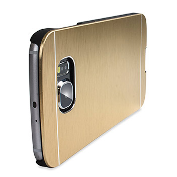 Olixar Aluminium Samsung Galaxy S6 Shell Case - Gold