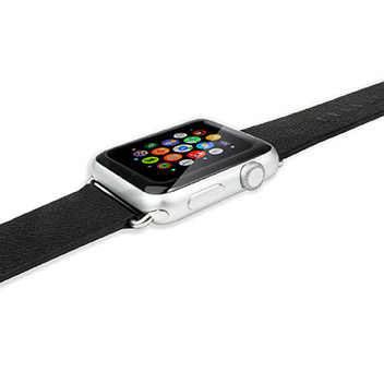 Baseus Apple Watch Premium Leather Strap - 42mm - Black