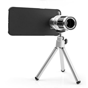 Samsung Galaxy S6 Edge 12x Zoom Telescope Case and Tripod
