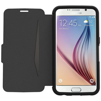 Housse Portefeuille OtterBox Strada Series Samsung Galaxy S6 - Noire