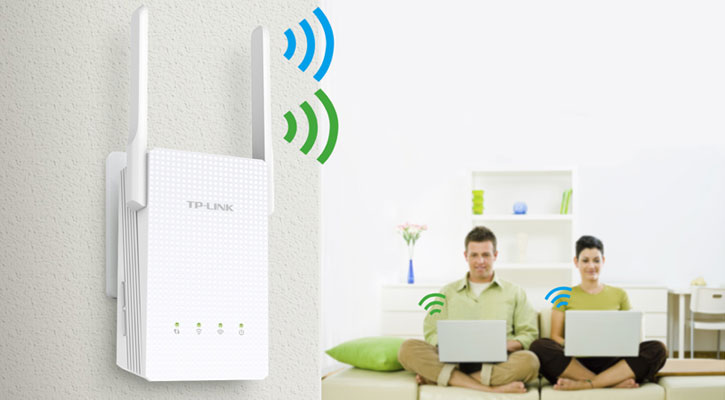 TP-LINK RE210 Dual Band 750Mbps Wi-Fi Range Extender - White