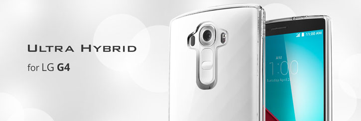 Spigen Ultra Hybrid LG G4 Case - Crystal Clear