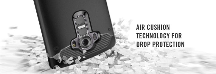 Spigen Rugged Armor LG G4 Tough Case - Black