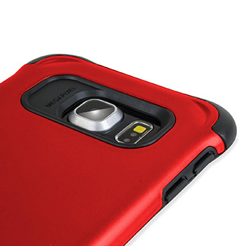 Olixar ArmourLite Samsung Galaxy S6 Edge Case - Red