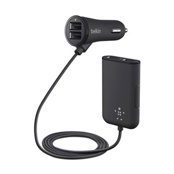 Belkin Rockstar: 4-Port Passenger Car Charger - 7.2A