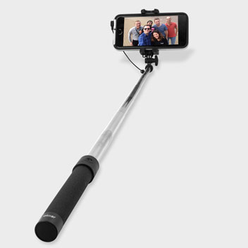 Olixar Pocketsize Selfie Stick with Mirror - Black