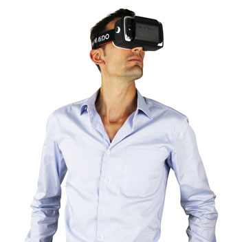 Homido Virtual Reality Headset for iOS & Android Smartphones