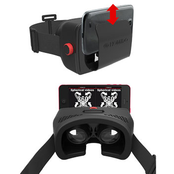 Homido Virtual Reality Headset for iOS & Android Smartphones