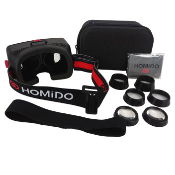 Homido Virtual Reality Headset for iOS & Android Smartphones