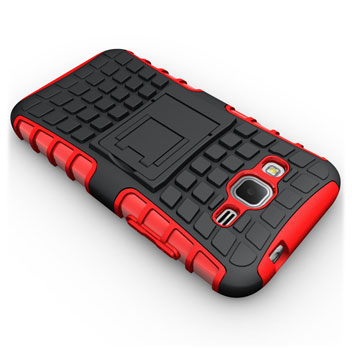 ArmourDillo Samsung Galaxy Core Prime Protective Case - Red