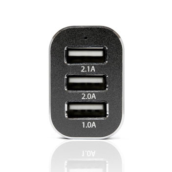 Veho VAA-010 Triple USB Car Charger - 5.1A