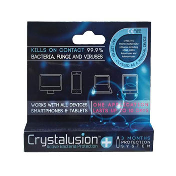Crystalusion Plus Anti-Bacterial Liquid Glass Screen Protection